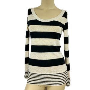PINKLICIOUS Striped Knit Sweater Top Womens Medium